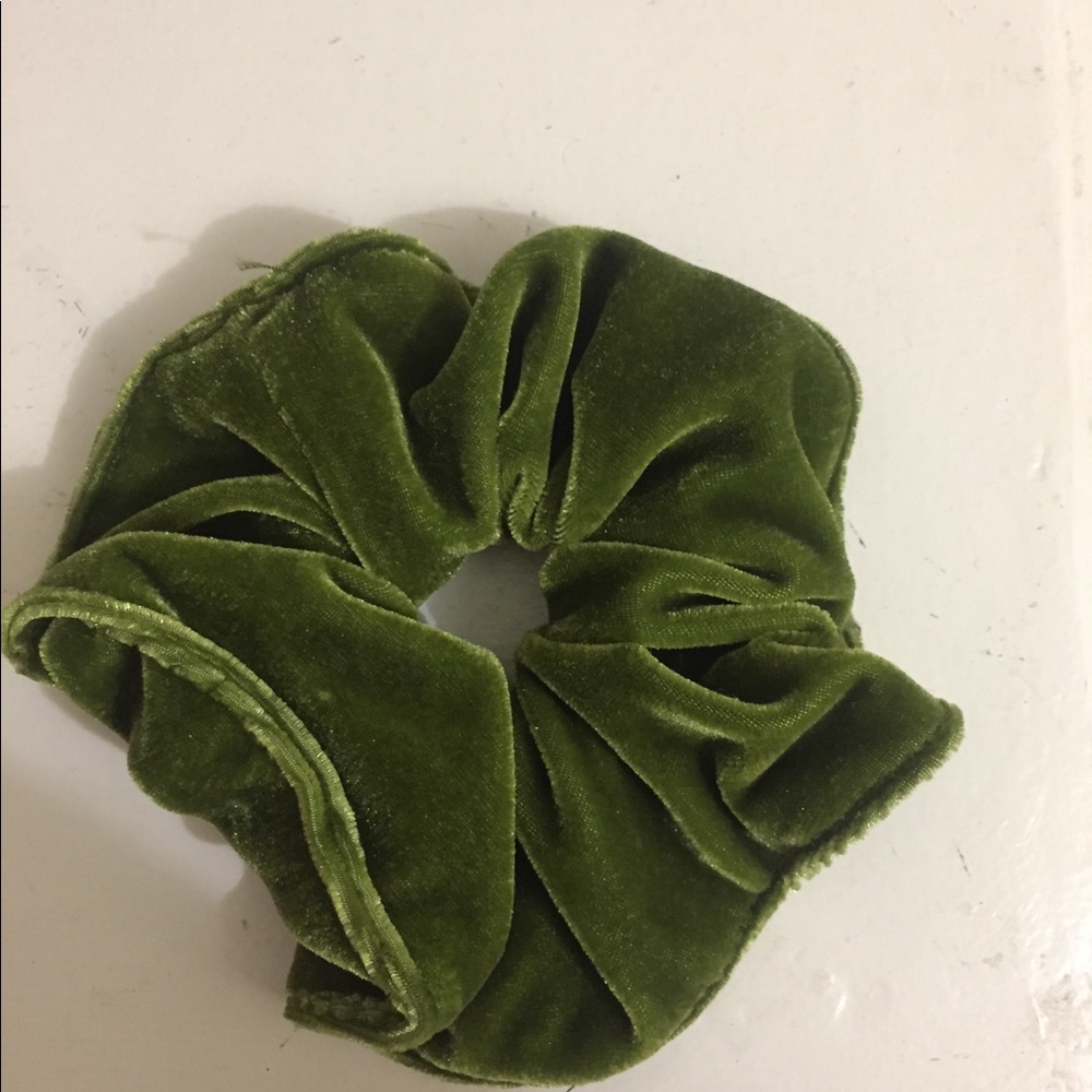 Velvet scrunchie